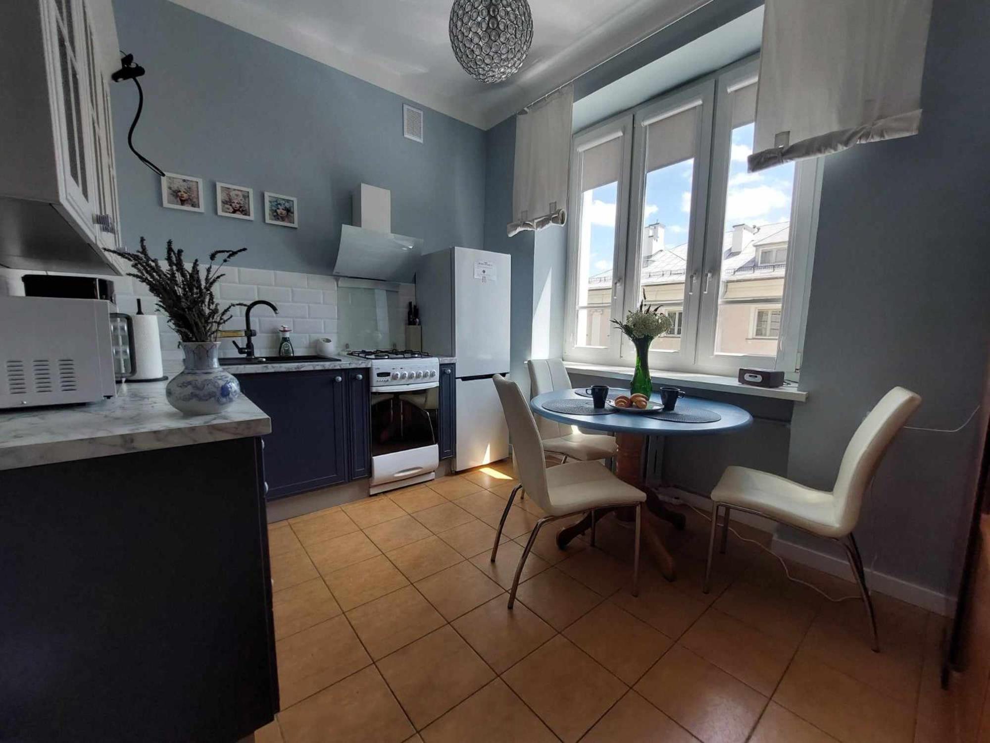 Stylish Bright Apartment Ochota With Balcony Варшава Екстериор снимка