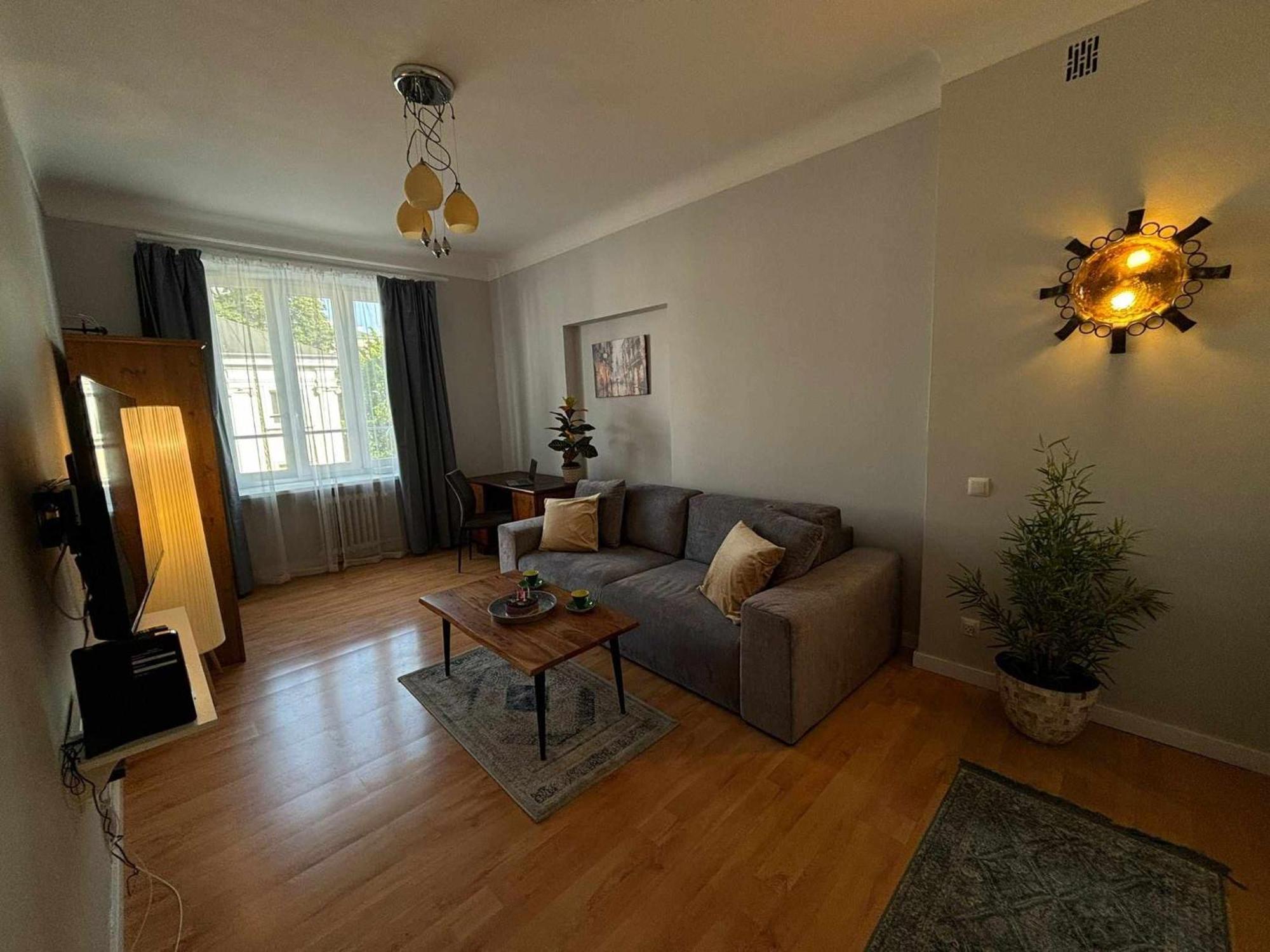Stylish Bright Apartment Ochota With Balcony Варшава Екстериор снимка